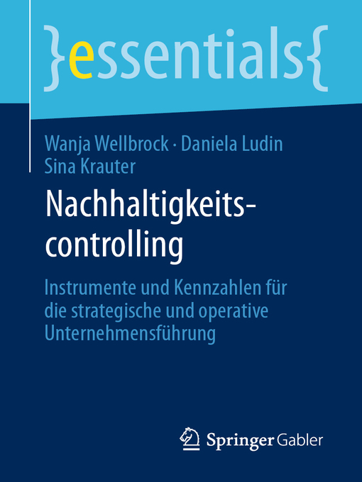 Title details for Nachhaltigkeitscontrolling by Wanja Wellbrock - Available